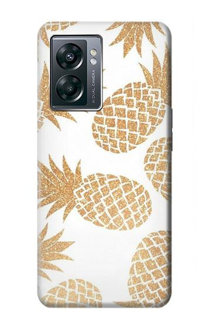 W3718 Seamless Pineapple Funda Carcasa Case y Caso Del Tirón Funda para OnePlus Nord N300