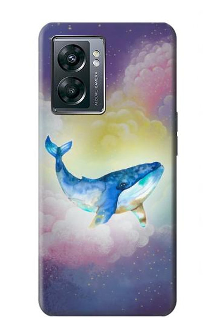 W3802 Dream Whale Pastel Fantasy Funda Carcasa Case y Caso Del Tirón Funda para OnePlus Nord N300
