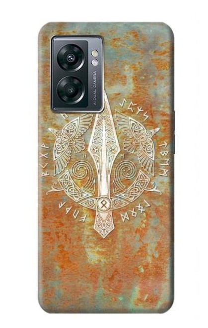 W3827 Gungnir Spear of Odin Norse Viking Symbol Funda Carcasa Case y Caso Del Tirón Funda para OnePlus Nord N300