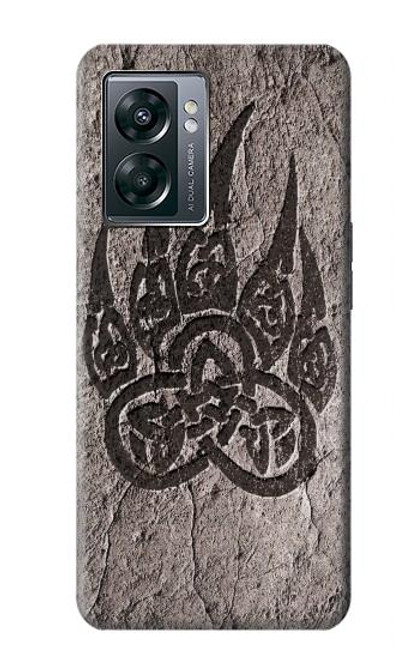 W3832 Viking Norse Bear Paw Berserkers Rock Funda Carcasa Case y Caso Del Tirón Funda para OnePlus Nord N300