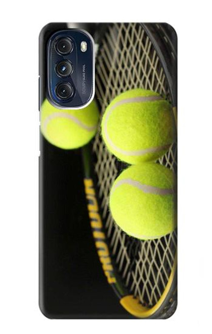 W0072 Tennis Funda Carcasa Case y Caso Del Tirón Funda para Motorola Moto G 5G (2023)