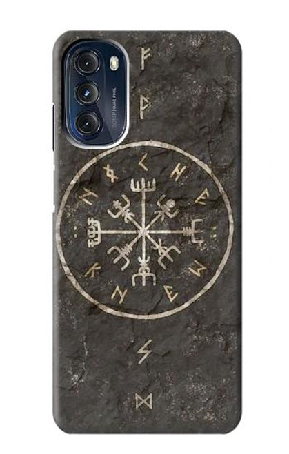 W3413 Norse Ancient Viking Symbol Funda Carcasa Case y Caso Del Tirón Funda para Motorola Moto G 5G (2023)