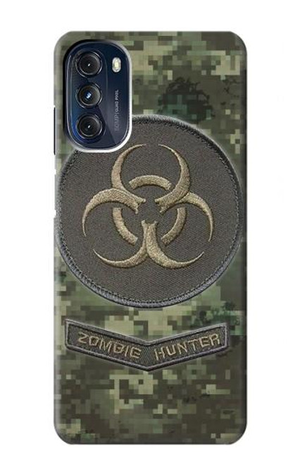 W3468 Biohazard Zombie Hunter Graphic Funda Carcasa Case y Caso Del Tirón Funda para Motorola Moto G 5G (2023)