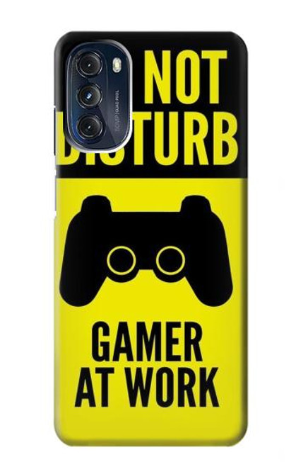 W3515 Gamer Work Funda Carcasa Case y Caso Del Tirón Funda para Motorola Moto G 5G (2023)