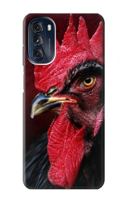 W3797 Chicken Rooster Funda Carcasa Case y Caso Del Tirón Funda para Motorola Moto G 5G (2023)