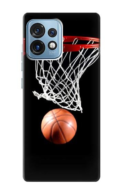 W0066 Basketball Funda Carcasa Case y Caso Del Tirón Funda para Motorola Edge+ (2023), X40, X40 Pro, Edge 40 Pro