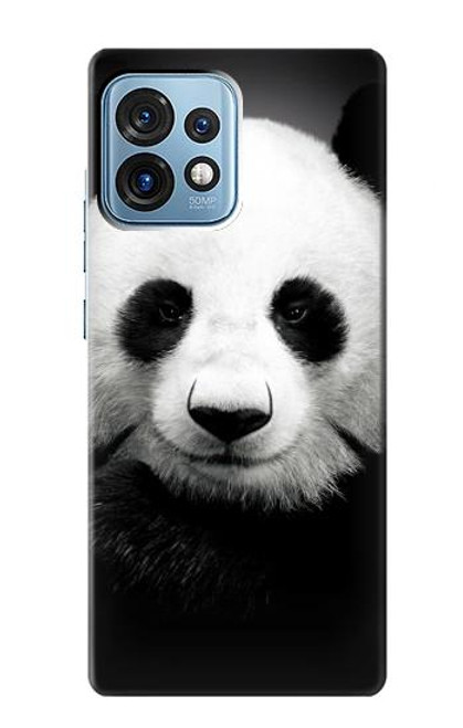 W1072 Panda Bear Funda Carcasa Case y Caso Del Tirón Funda para Motorola Edge+ (2023), X40, X40 Pro, Edge 40 Pro