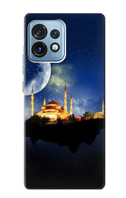 W3506 Islamic Ramadan Funda Carcasa Case y Caso Del Tirón Funda para Motorola Edge+ (2023), X40, X40 Pro, Edge 40 Pro