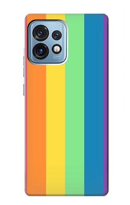 W3699 LGBT Pride Funda Carcasa Case y Caso Del Tirón Funda para Motorola Edge+ (2023), X40, X40 Pro, Edge 40 Pro