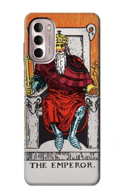 W2808 Tarot Card The Emperor Funda Carcasa Case y Caso Del Tirón Funda para Motorola Moto G Stylus 4G (2022)