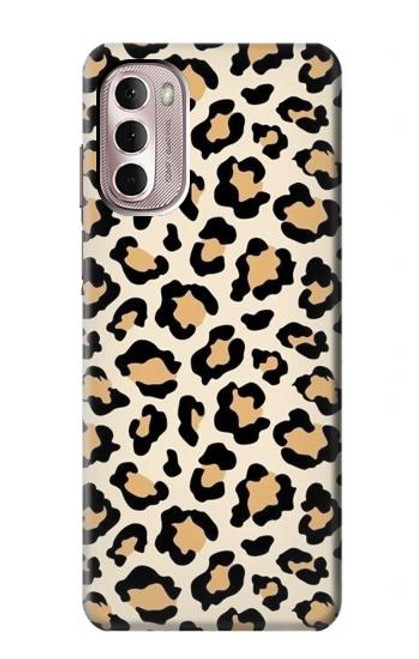 W3374 Fashionable Leopard Seamless Pattern Funda Carcasa Case y Caso Del Tirón Funda para Motorola Moto G Stylus 4G (2022)