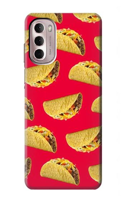 W3755 Mexican Taco Tacos Funda Carcasa Case y Caso Del Tirón Funda para Motorola Moto G Stylus 4G (2022)