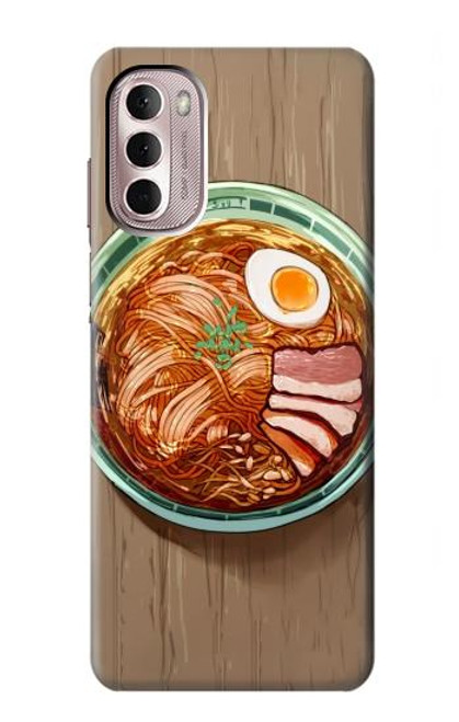 W3756 Ramen Noodles Funda Carcasa Case y Caso Del Tirón Funda para Motorola Moto G Stylus 4G (2022)