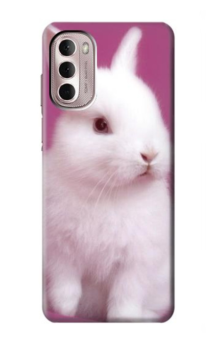 W3870 Cute Baby Bunny Funda Carcasa Case y Caso Del Tirón Funda para Motorola Moto G Stylus 4G (2022)