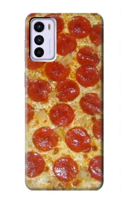 W0236 Pizza Funda Carcasa Case y Caso Del Tirón Funda para Motorola Moto G42