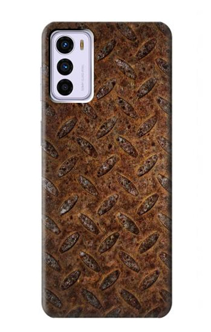 W0542 Rust Texture Funda Carcasa Case y Caso Del Tirón Funda para Motorola Moto G42