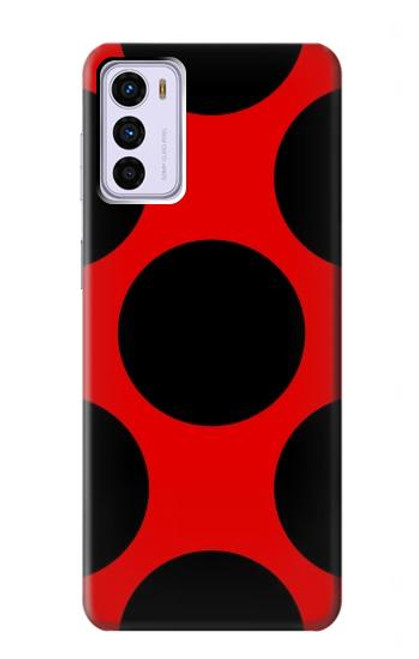 W1829 Ladybugs Dot Pattern Funda Carcasa Case y Caso Del Tirón Funda para Motorola Moto G42