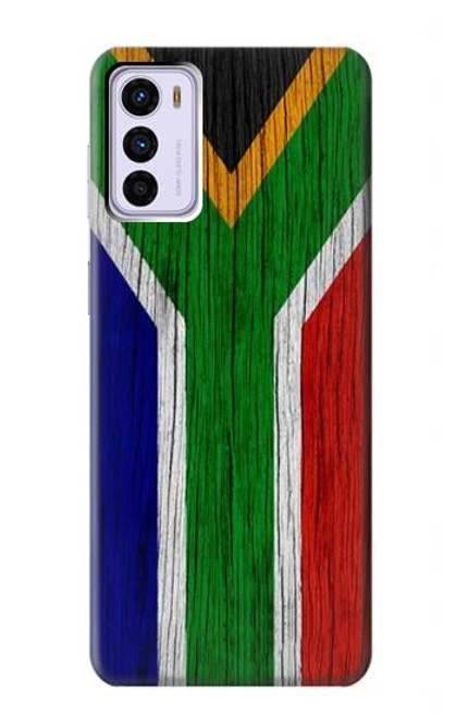 W3464 South Africa Flag Funda Carcasa Case y Caso Del Tirón Funda para Motorola Moto G42