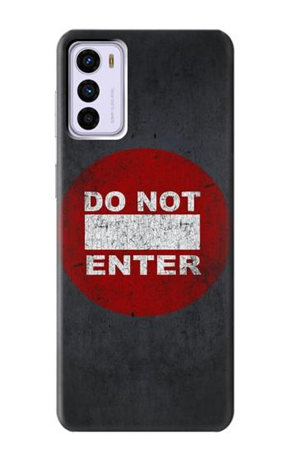 W3683 Do Not Enter Funda Carcasa Case y Caso Del Tirón Funda para Motorola Moto G42