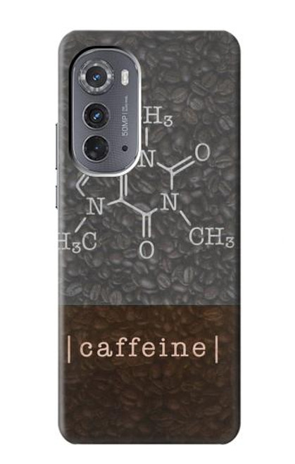 W3475 Caffeine Molecular Funda Carcasa Case y Caso Del Tirón Funda para Motorola Edge (2022)