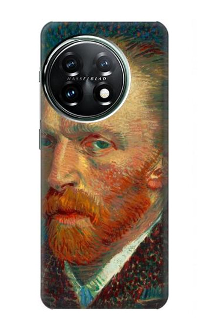 W3335 Vincent Van Gogh Self Portrait Funda Carcasa Case y Caso Del Tirón Funda para OnePlus 11