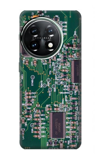 W3519 Electronics Circuit Board Graphic Funda Carcasa Case y Caso Del Tirón Funda para OnePlus 11