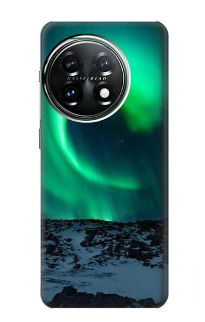 W3667 Aurora Northern Light Funda Carcasa Case y Caso Del Tirón Funda para OnePlus 11