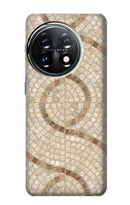 W3703 Mosaic Tiles Funda Carcasa Case y Caso Del Tirón Funda para OnePlus 11