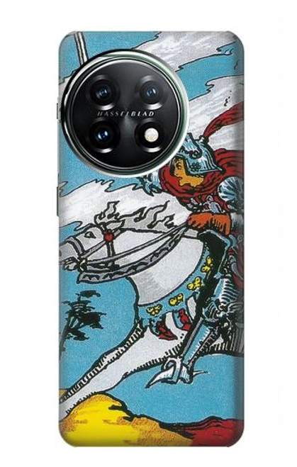 W3731 Tarot Card Knight of Swords Funda Carcasa Case y Caso Del Tirón Funda para OnePlus 11