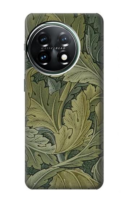 W3790 William Morris Acanthus Leaves Funda Carcasa Case y Caso Del Tirón Funda para OnePlus 11