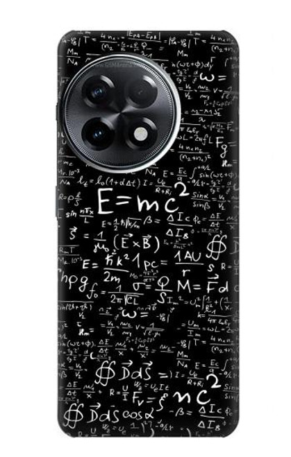 W2574 Mathematics Physics Blackboard Equation Funda Carcasa Case y Caso Del Tirón Funda para OnePlus 11R