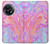 W3444 Digital Art Colorful Liquid Funda Carcasa Case y Caso Del Tirón Funda para OnePlus 11R