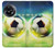W3844 Glowing Football Soccer Ball Funda Carcasa Case y Caso Del Tirón Funda para OnePlus 11R