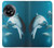 W3878 Dolphin Funda Carcasa Case y Caso Del Tirón Funda para OnePlus 11R
