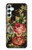 W3013 Vintage Antique Roses Funda Carcasa Case y Caso Del Tirón Funda para Samsung Galaxy A34 5G