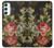 W3013 Vintage Antique Roses Funda Carcasa Case y Caso Del Tirón Funda para Samsung Galaxy A34 5G