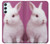 W3870 Cute Baby Bunny Funda Carcasa Case y Caso Del Tirón Funda para Samsung Galaxy A34 5G