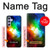 W2312 Colorful Rainbow Space Galaxy Funda Carcasa Case y Caso Del Tirón Funda para Samsung Galaxy A54 5G