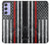 W3687 Firefighter Thin Red Line American Flag Funda Carcasa Case y Caso Del Tirón Funda para Samsung Galaxy A54 5G