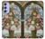 W3749 Vase of Flowers Funda Carcasa Case y Caso Del Tirón Funda para Samsung Galaxy A54 5G