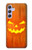 W3828 Pumpkin Halloween Funda Carcasa Case y Caso Del Tirón Funda para Samsung Galaxy A54 5G