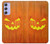 W3828 Pumpkin Halloween Funda Carcasa Case y Caso Del Tirón Funda para Samsung Galaxy A54 5G