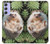 W3863 Pygmy Hedgehog Dwarf Hedgehog Paint Funda Carcasa Case y Caso Del Tirón Funda para Samsung Galaxy A54 5G