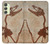 W0379 Dinosaur Fossil Funda Carcasa Case y Caso Del Tirón Funda para Samsung Galaxy A24 4G