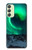 W3667 Aurora Northern Light Funda Carcasa Case y Caso Del Tirón Funda para Samsung Galaxy A24 4G