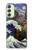 W3851 World of Art Van Gogh Hokusai Da Vinci Funda Carcasa Case y Caso Del Tirón Funda para Samsung Galaxy A24 4G