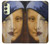 W3853 Mona Lisa Gustav Klimt Vermeer Funda Carcasa Case y Caso Del Tirón Funda para Samsung Galaxy A24 4G