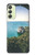 W3865 Europe Duino Beach Italy Funda Carcasa Case y Caso Del Tirón Funda para Samsung Galaxy A24 4G