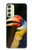 W3876 Colorful Hornbill Funda Carcasa Case y Caso Del Tirón Funda para Samsung Galaxy A24 4G