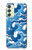 W3901 Aesthetic Storm Ocean Waves Funda Carcasa Case y Caso Del Tirón Funda para Samsung Galaxy A24 4G